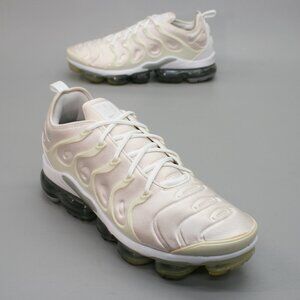 Nike Men's 13 Air Vapormax Plus White Coral Running Shoes Sneakers - 924453-102